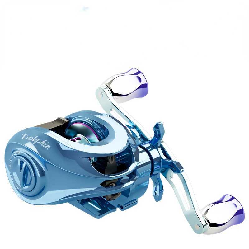 6.3 1 Gear Ratio Anti Seawater Corrosion Baitcasting Fishing Reel 12Kg/26Lb Max Drag Casting Reel with Metal SpoolXJ241209