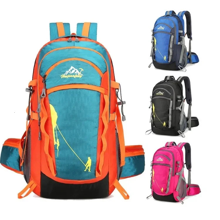 Outdoor Sports Short Distance Trip Backpack Mountaineering Duffel Bag Camping Travel Knapsack Climbing Hiking Hydration Rucksack 241209