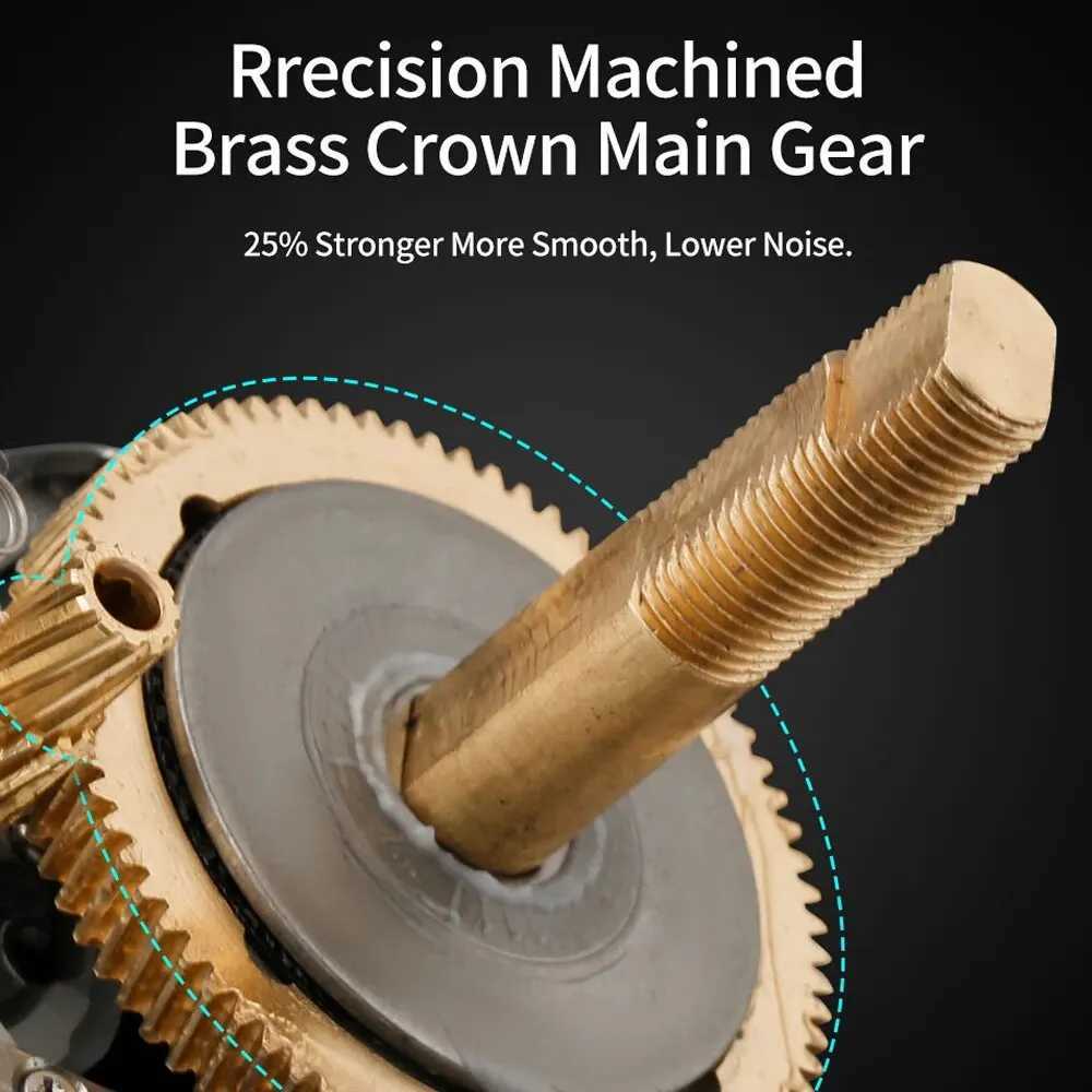 Baitcasting Fishing Reels Max Drag 8kg Ultra Light Casting Reel Fishing Reel for Bass Pike Fishing TackXJ241209