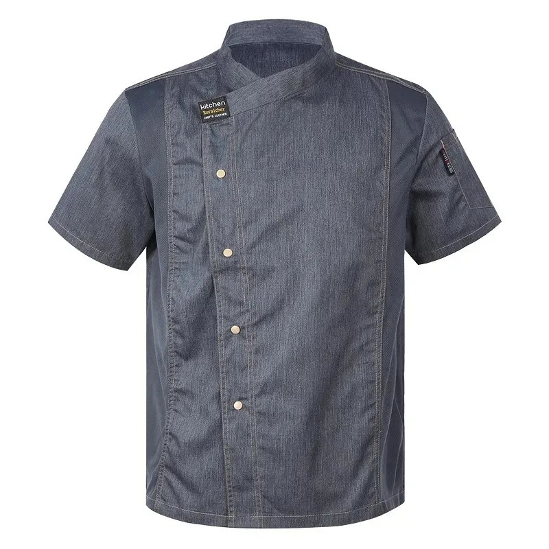 Cook el Restaurant Canteen Cake Shop Cafe Shirt Cooking Costume Men Women Kitchen Work Uniform Adult Unisex Chef Jacket Coat 241209