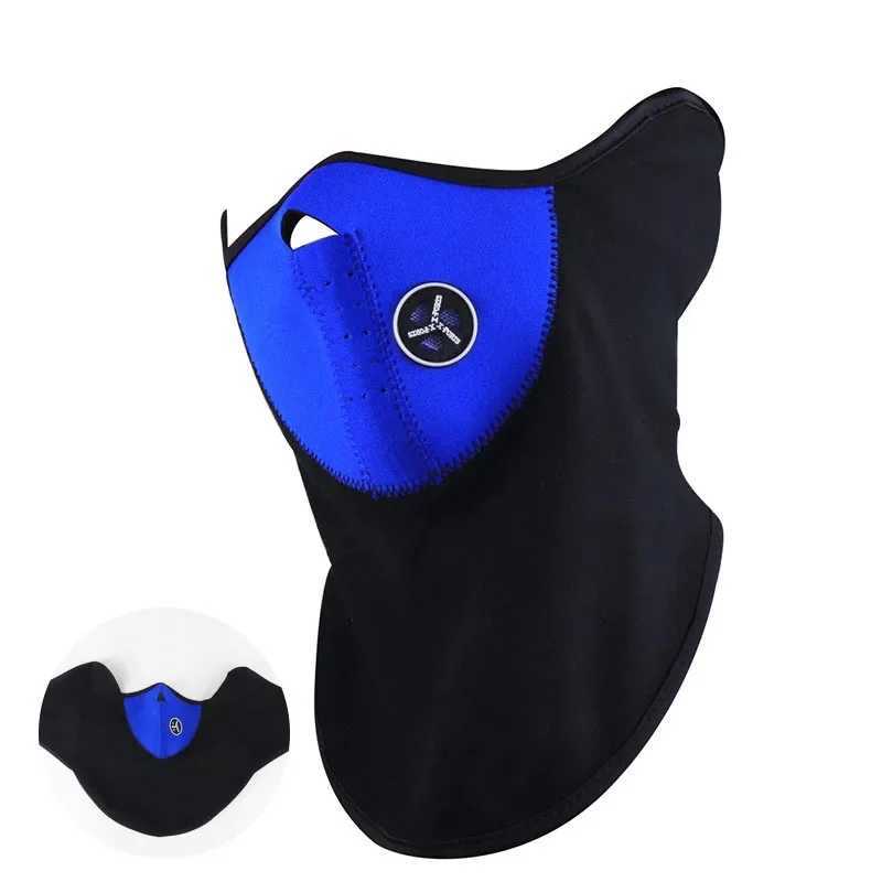 3pcsWindproof Cycling Mask Bike Dustproof Ski Snowboard Outdoor Sports Masks Neck Half Face Balaclavas Hot Winter MaskXJ241209