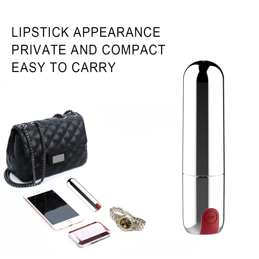 Adult Sex Toys Discreet Pocket Size Lipstick Bullet Vibrator Love Jump Eggs Clitoris Vibrator for Women 241209