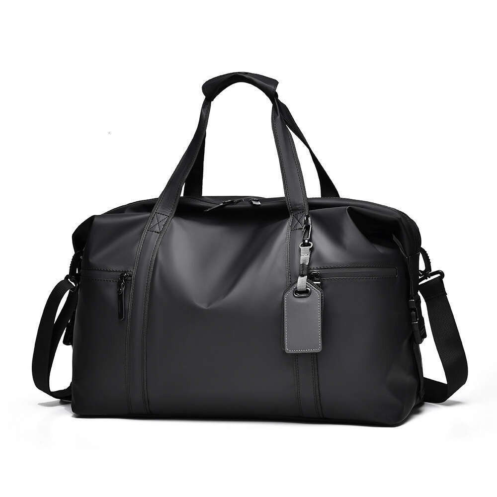 Travel men's business trip handbag, large capacity short distance travel sports luggage fitness bag, one shoulder crossbody bag