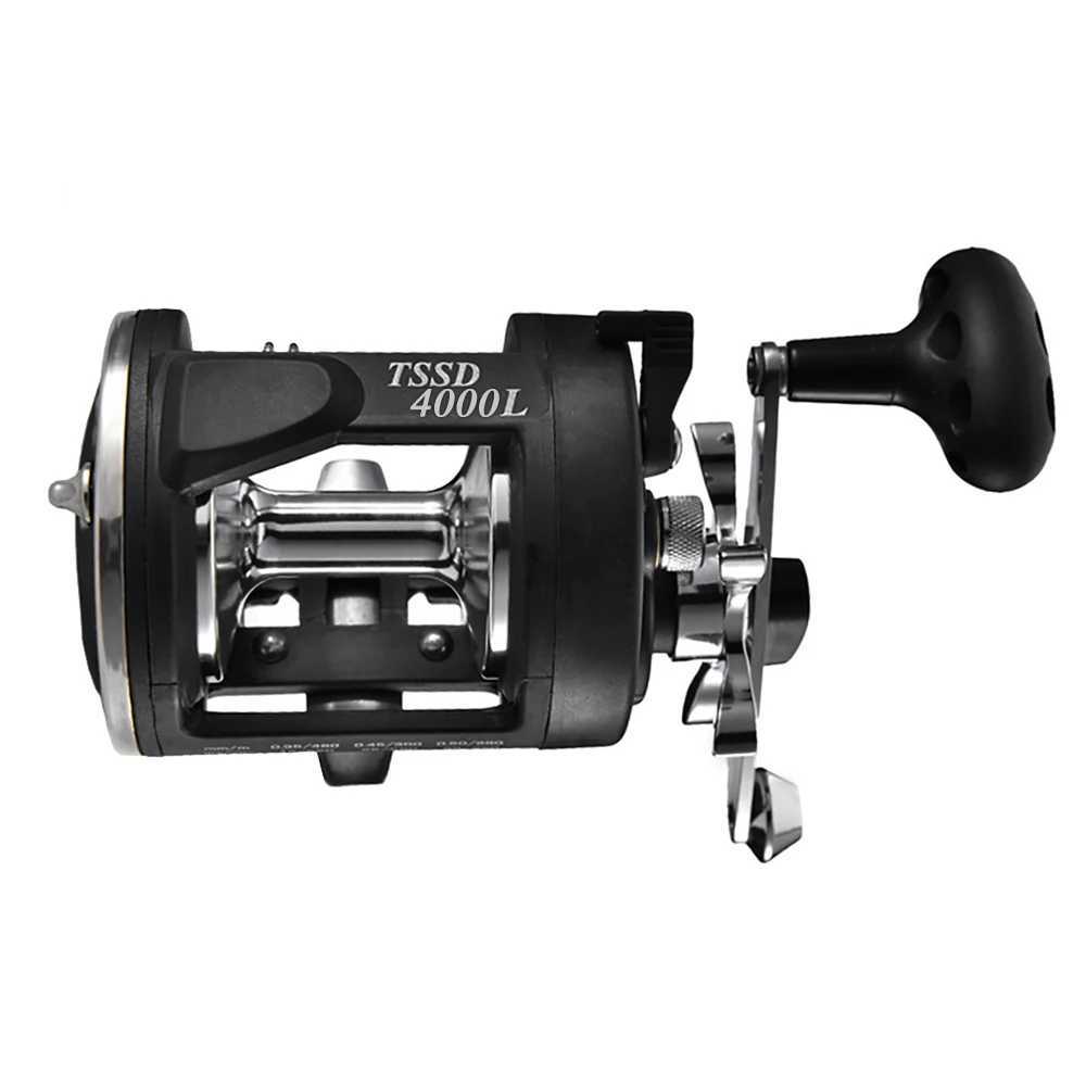 Boat Sea Fishing Reel Trolling Fishing Reel Right Hand Drum Fishing Wheel Precision and Low Noise Fishing Reel for AngrXJ241209
