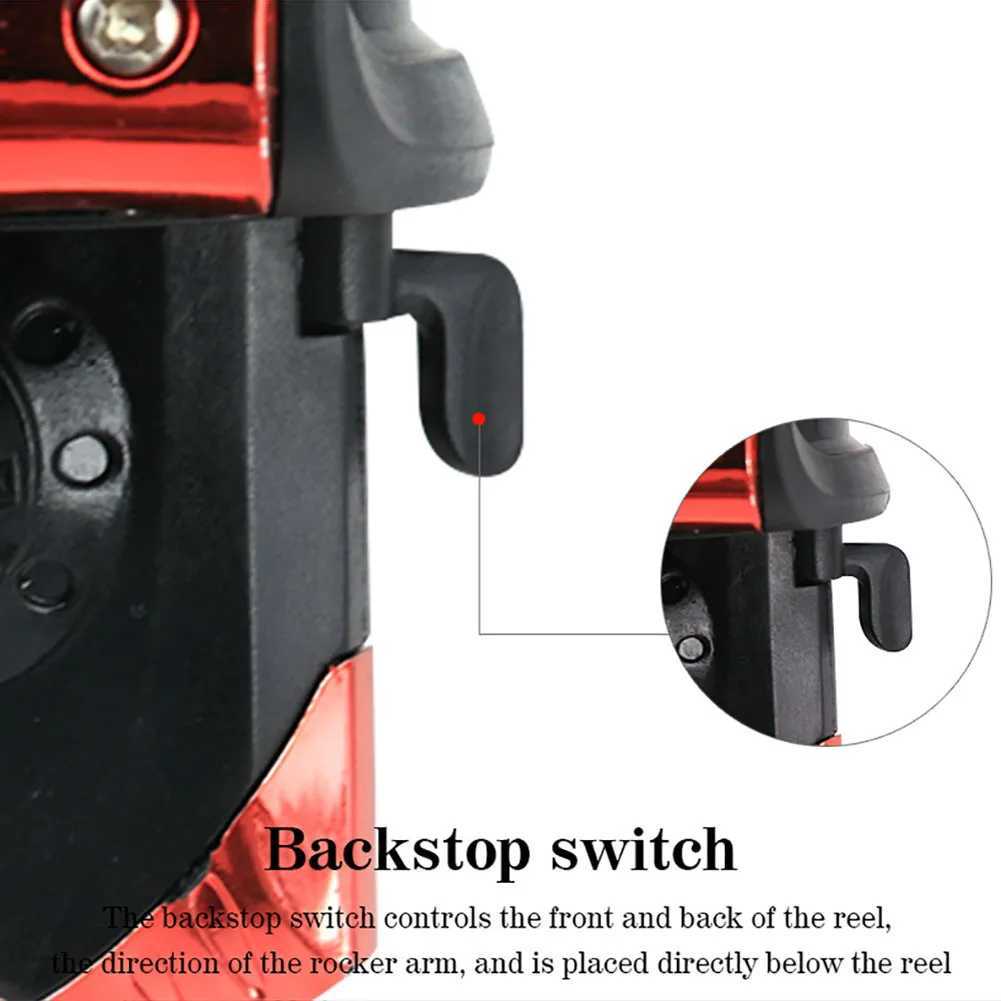 Folding Spinning Fishing Reel with 100m Fishing Line 5.1 1 Gear Ratio Distance Throwing Portab Ultralight Fishing Reel WheelXJ241209