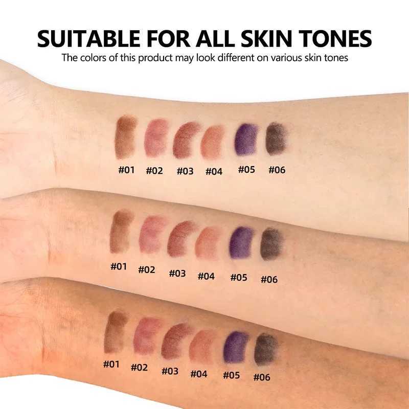 2 In 1 Lip Liner LipstickTapered Sharp End Long-Lasting Waterproof LiplinerMatte Brown Velvet Lip Combo Pencil CosmeticsXJ241209