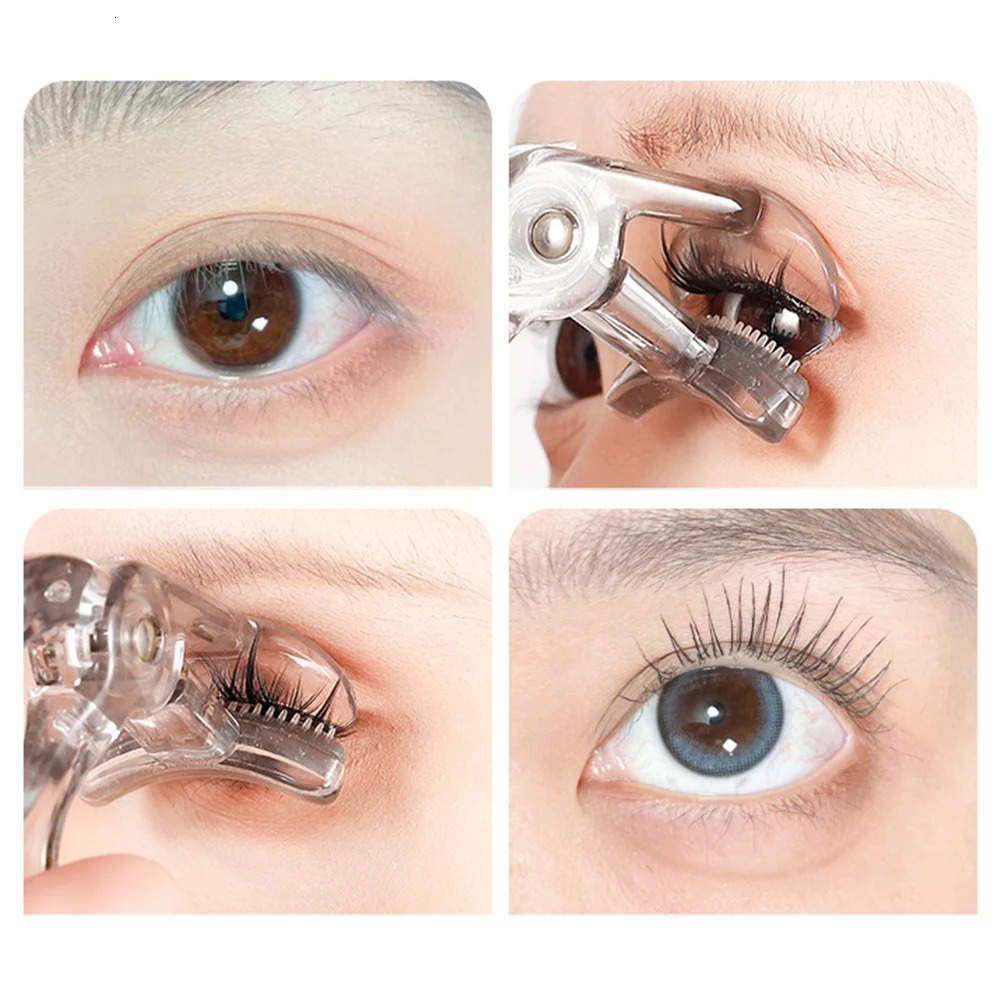 1pcs Manual Eyelash Curler Wide-Angle Partial Eyelash Curling Comb Natural Look Enlarge Eyes Eyelash Lifting Accessories 241209