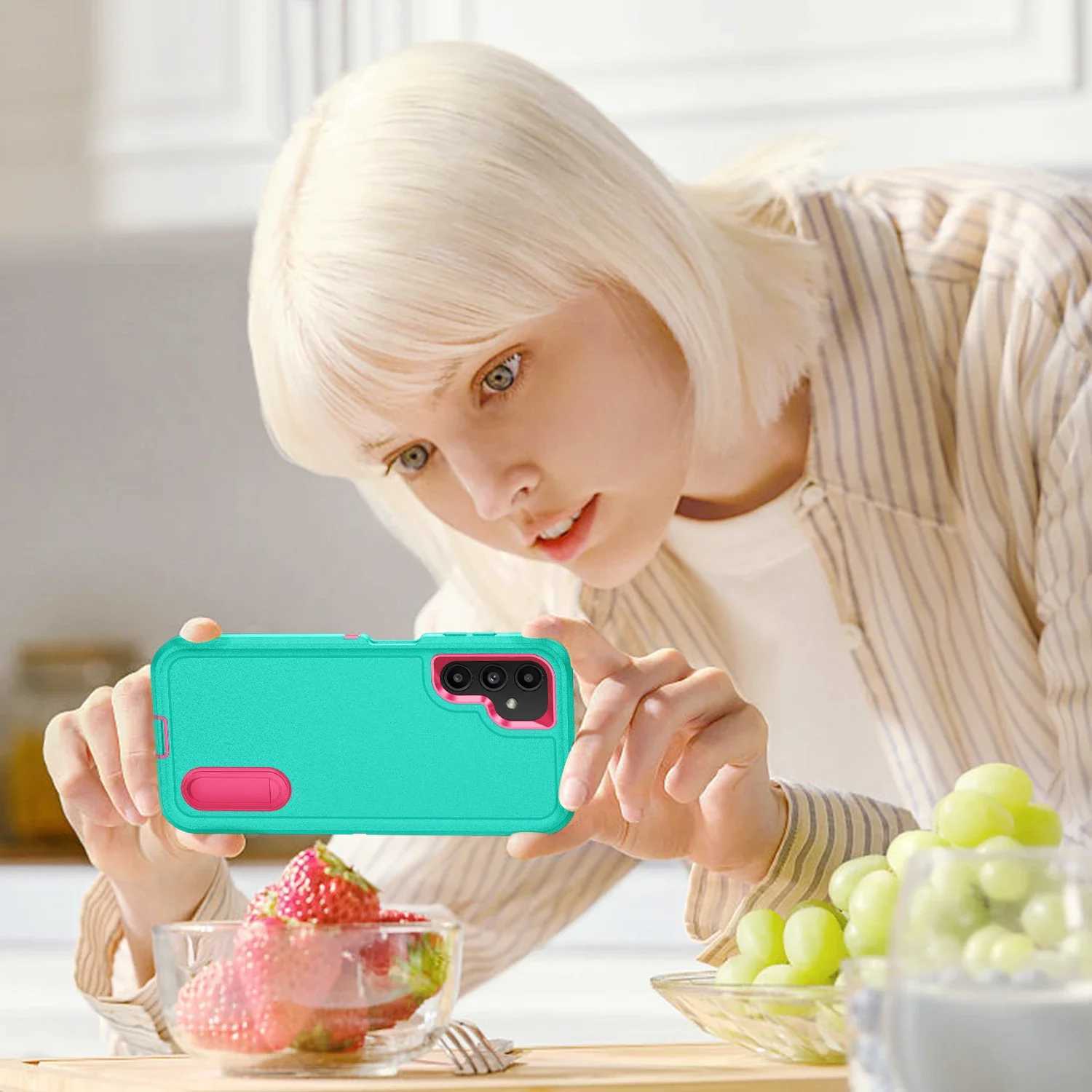 Designer Phone Case For Galaxy A54 5G A16 A15 A14 A53 A13 S23 FE S24 S25 Ultra S22 Plus phone case Coques shockproof and sturdy shell M241209