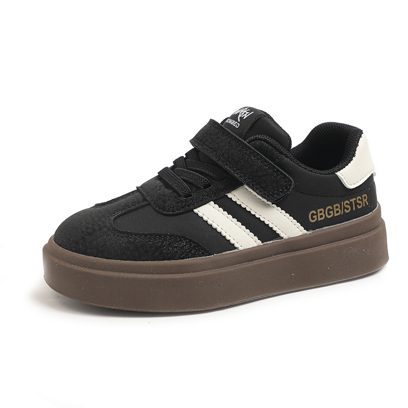 Kids Sneakers Lightweight Children's Shoes Toddler Non-slip Sole Casual Shoes Cutefeet PU Leather Upper Boys Girl Sneakers Sizes 27 - 38