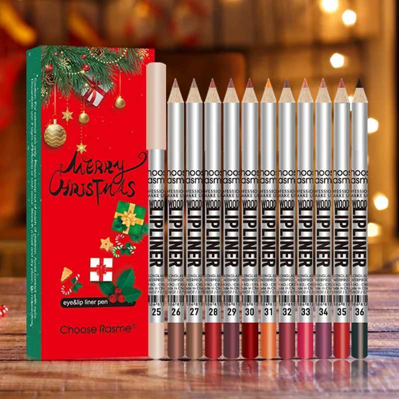 Lip Liners Pencil Long Lasting Lip Profiler Waterproof Contour Women Matte Lip Line Pen Daily Outdoor New Beauty Christmas GiftXJ241209