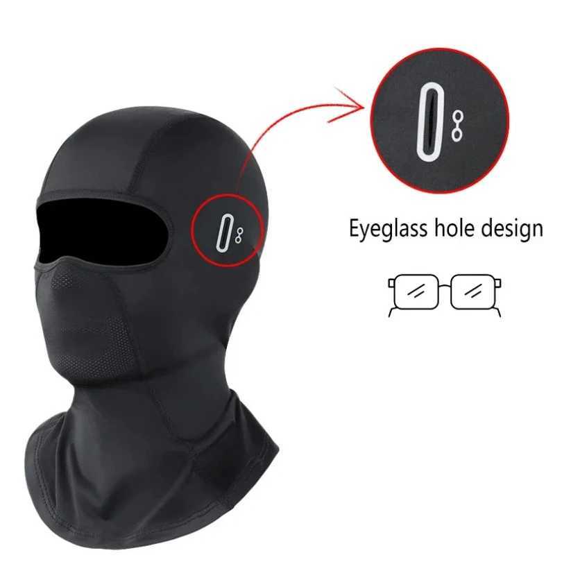 3pcsUV Protection Glasses Face Breathable Hole Men Women Quick-Drying Motorcyclist Winter Warm Ski MaskXJ241209