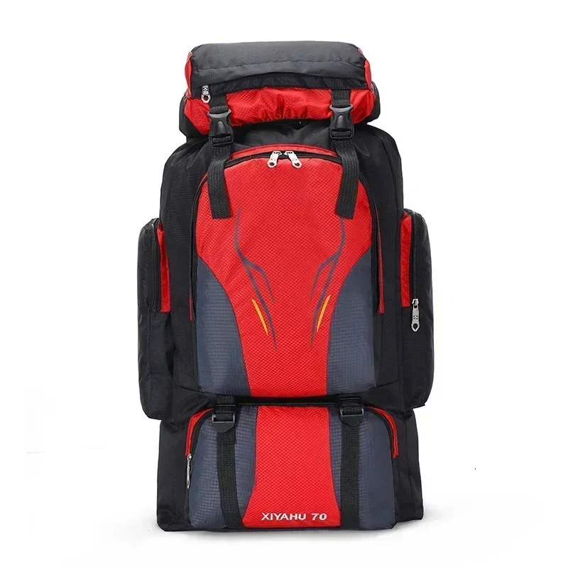 70L Travel Backpacks Outdoor Unisex Camping Men Tactics Sports Mountaineering Fishing Water proof 241209