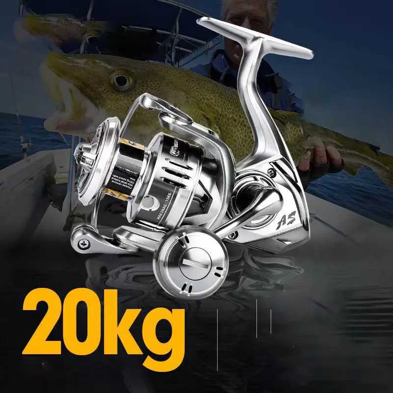 Spinning Fishing Reel 2000/3000/4000/5000/6000 High Drags Saltwater Stainss Metal Coils Series ft/Right Hand Spinning WheelXJ241209