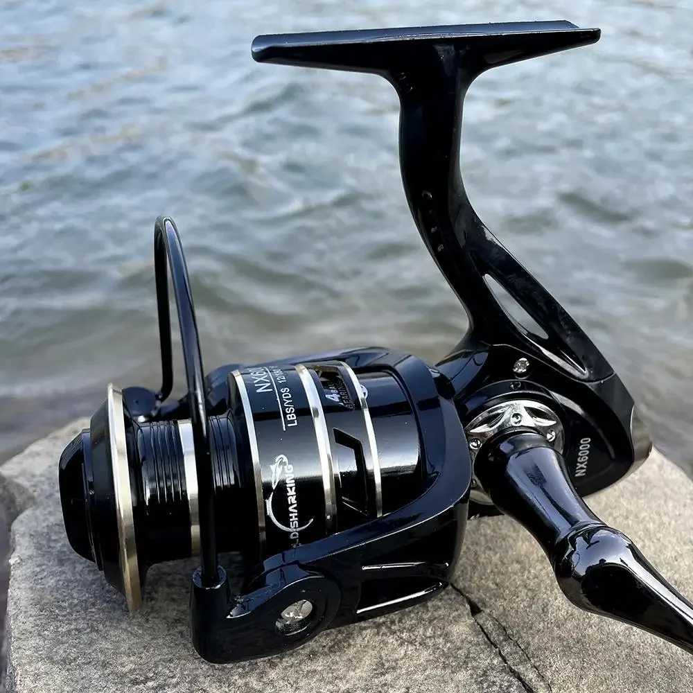 High Quality Metal Spinning reel Spool Saltwater 5.2 1/4.7 1 High Speed Reel Waterproof Suitab for Pike Fishing1000-4000SreiesXJ241209