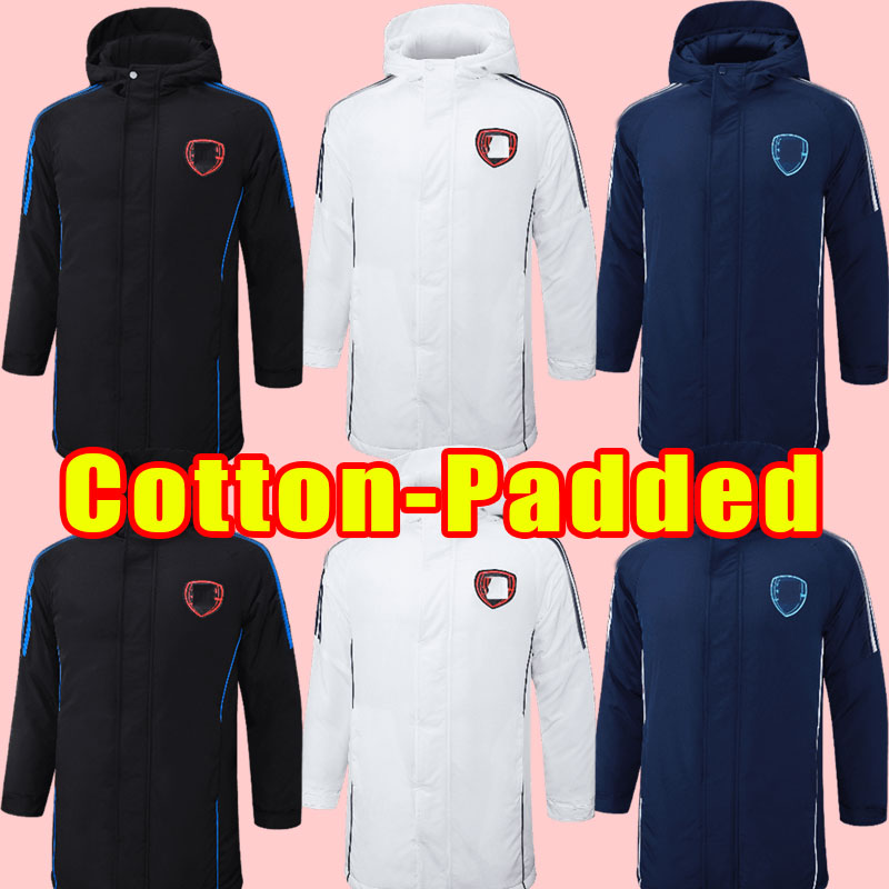 Cotton-Padded Hooded Jacket Arsen Full set soccer tracksuits long sleeve 24 25 SMITH ROWE PEPE SAKA ODEGAARD THOMAS MARTINELLI TIERNEY training jacket set coat