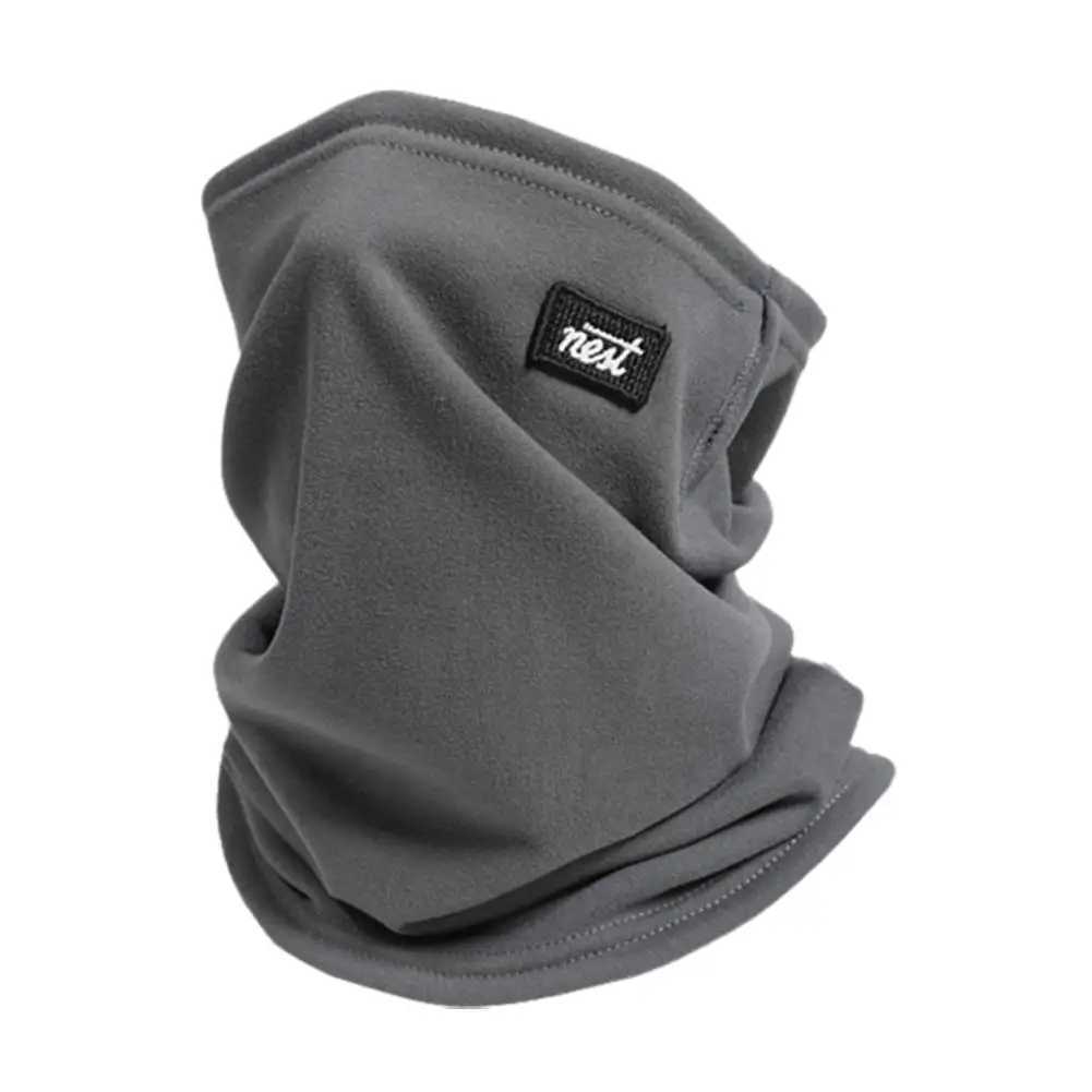 3pcsWinter Fleece Neck Warmer Half Face Mask Ski Fleece Neck Gaiter Windproof Cold Proof Neck Tube Scarf For Bike Hiking H0B2XJ241209