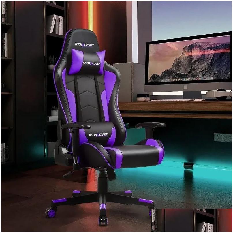 Other Design Multifunctional Gaming Chair Bluetooth Music Video Audio Ergonomic Heavyduty Office Computer Desk And Gt890M With Otmib