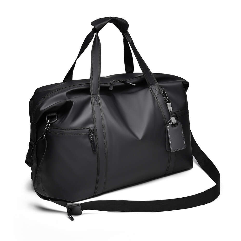 Travel men's business trip handbag, large capacity short distance travel sports luggage fitness bag, one shoulder crossbody bag