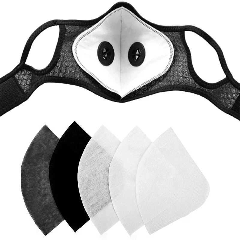 3pcsSport Face Mask Activated Carbon Filter Riding Mouth Cover PM 2.5 Dustproof Reusable Washable Cardio Sports Mask Cubre BocasXJ241209