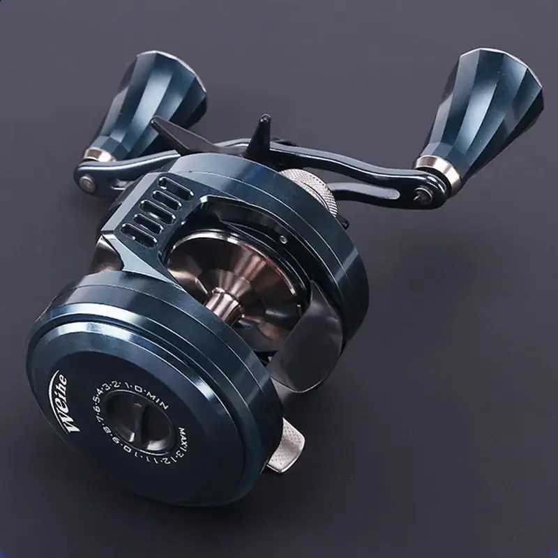WEIHE YEYA Trolling Fishing Reel Aluminum Alloy Body Knob Brake Syst High Quality Fishing ReelsXJ241209