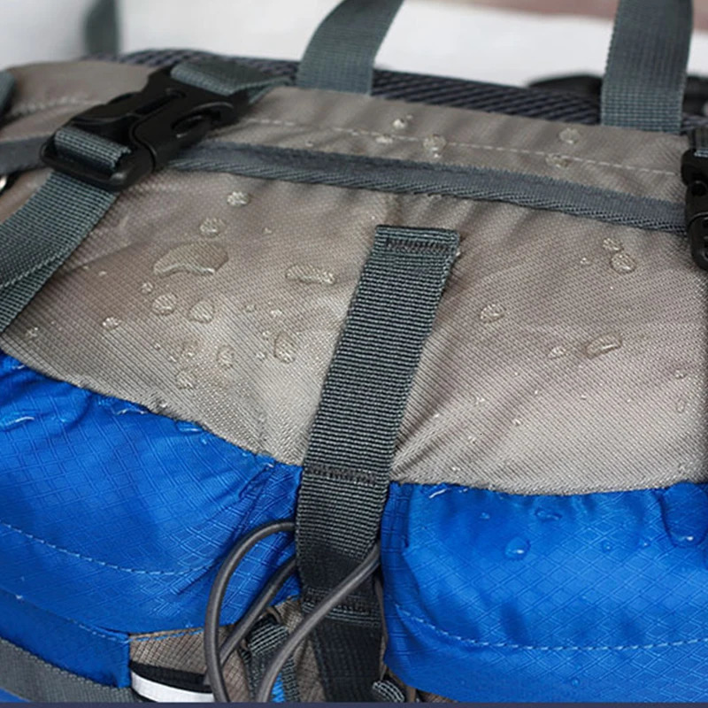 Outdoor Fanny Pack Hiking Fishing Waist Bag 2 Water Bottle Holder Lumbar Pack 800D Waterproof Nylon Cycling Climbing Backpack 241209