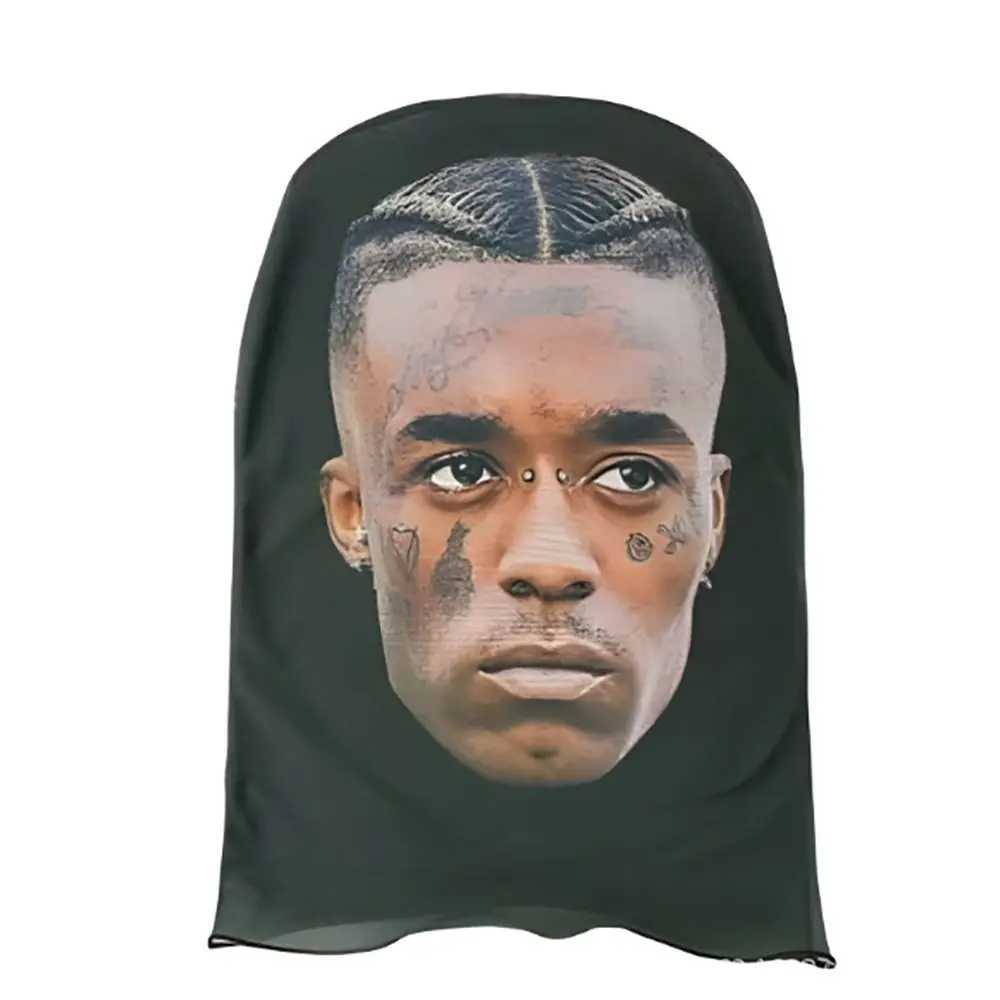 3pcsElastic Magic Face Mask Fashion Mesh Seamless Riding Scarf 3D Printed Funny HeadgearXJ241209