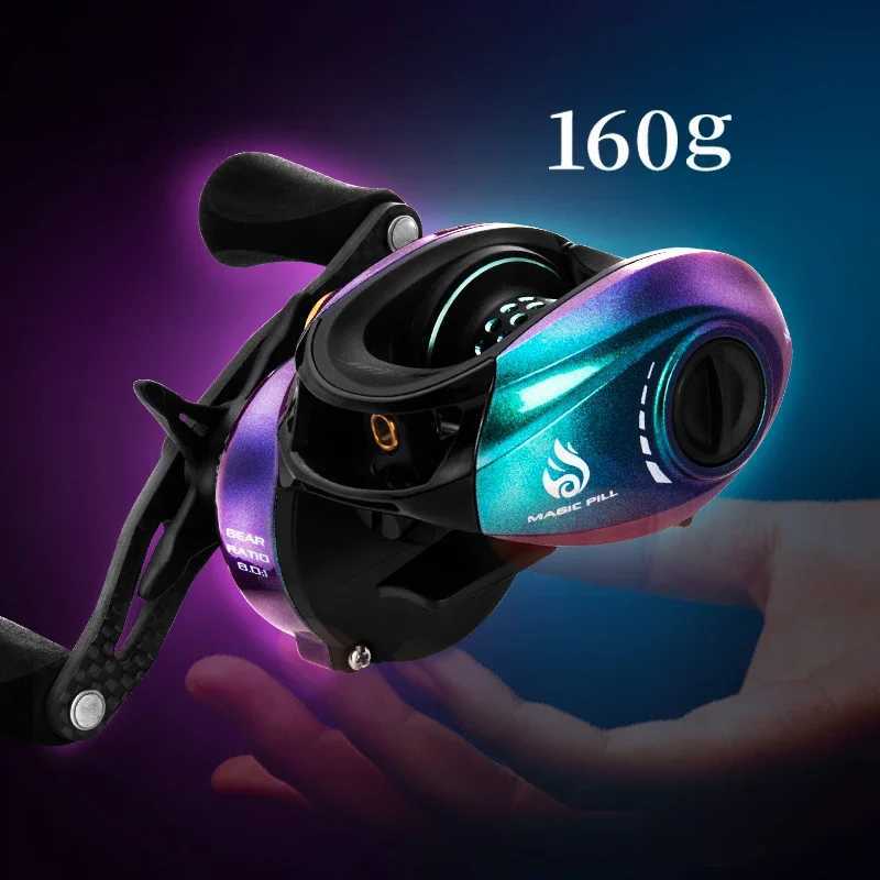 2024 HISTAR MAGIC PILL 160g Ultralight 11BB 8.0 1 High Ratio Brake Syst Baitcasting Fishing Reel spinning reelXJ241209