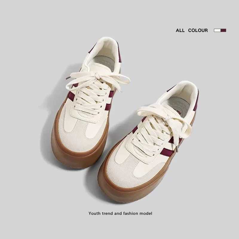 Wen Casual 2024 New Design Wens Vcani Sports Shoes Fi Chunky Sneakers Fem Z241208