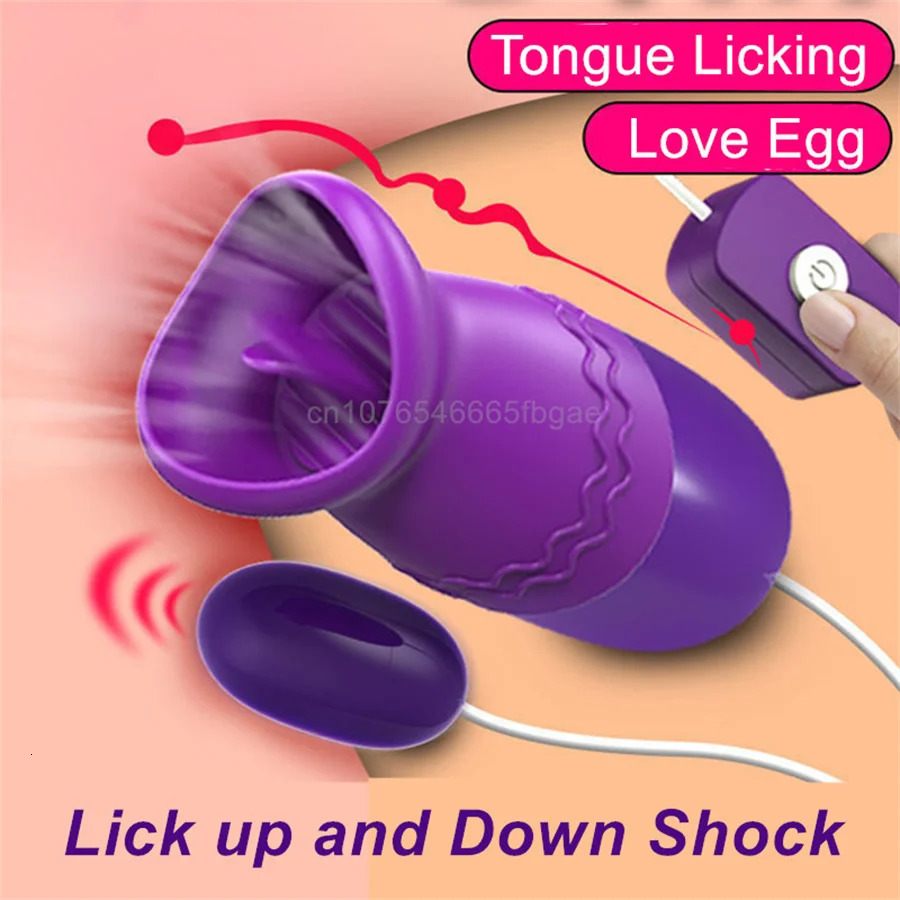 Multi-speed Tongue Oral Licking USB Vibrating Egg Bullet Vibrator Clitoris Stimulator G-spot Vagina Massage Sex Toys For Women 241209