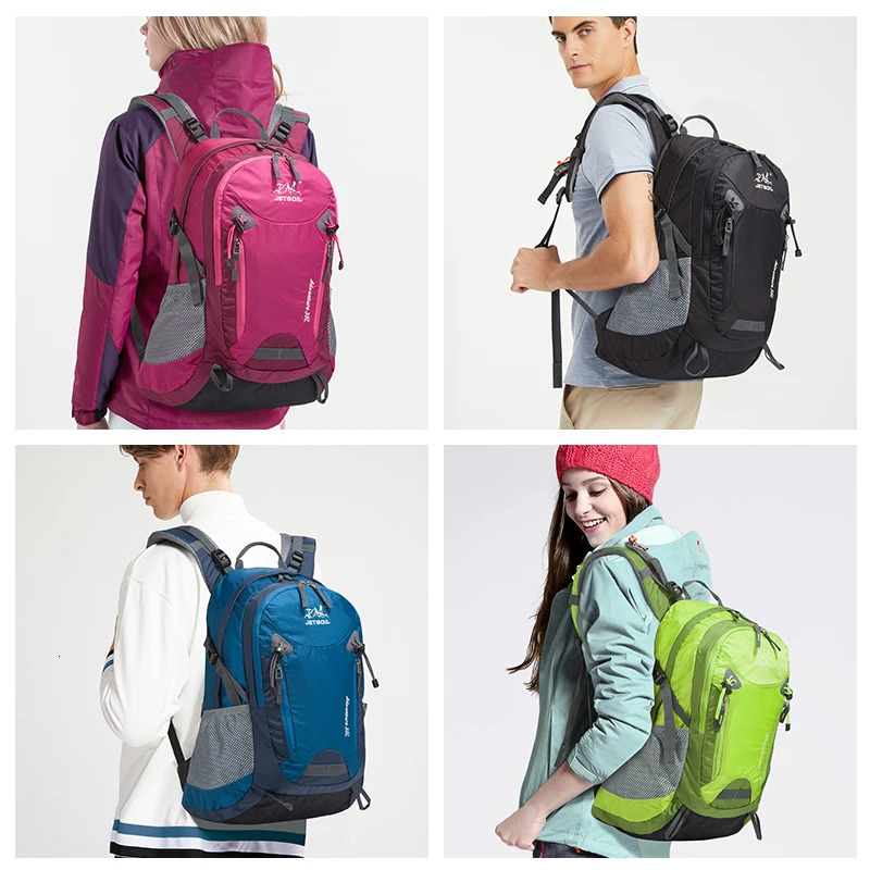 35L Hiking Backpacks Outdoor Waterproof Men and Women Mountaineering Travel Sports Backpack Large Capacity Camping Bag 241209