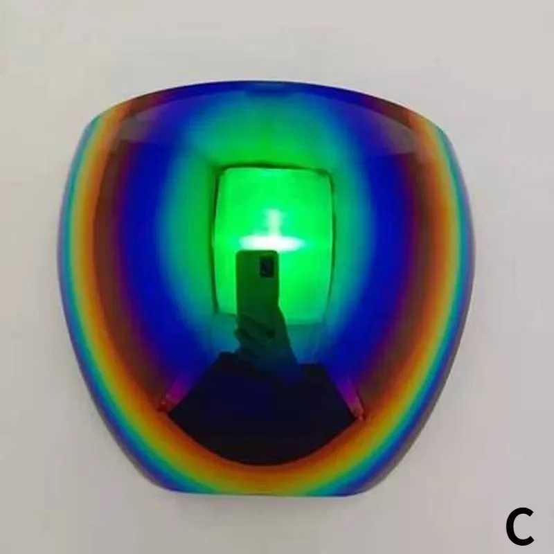 3pcsOne Piece Protective Face Mask Full Face UV Resistant Oversized Punk Goggle Sunglasses Riding Windproof Dustproof Goggles GiftsXJ241209