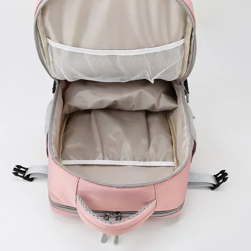 Multifunctional Travel Backpack For Women USB Charging Port Waterproof Sport Fitness Storage Bag Trekking Mountaineering Bag 241226