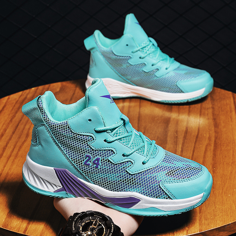 Kids Basketball Shoes Boys Sneakers Girls Teenagers Training Sneakers Cutefeet Non-slip Outdoor Children's Sport Shoes Sizes 31 - 40