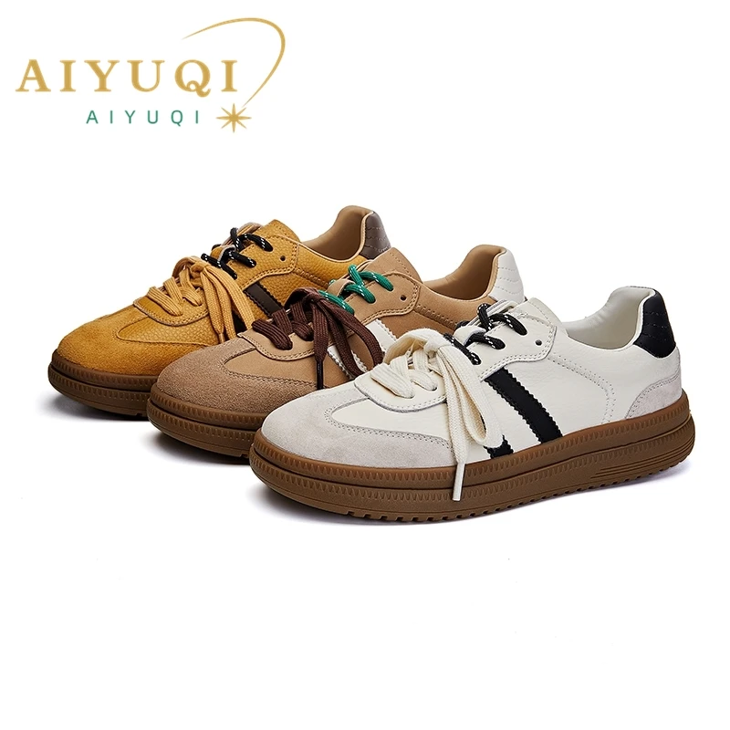 Women's German Training Shoes Non-slip Flat Sneakers Shoes Women's Color Matching Comfortable Student Shoes for Female