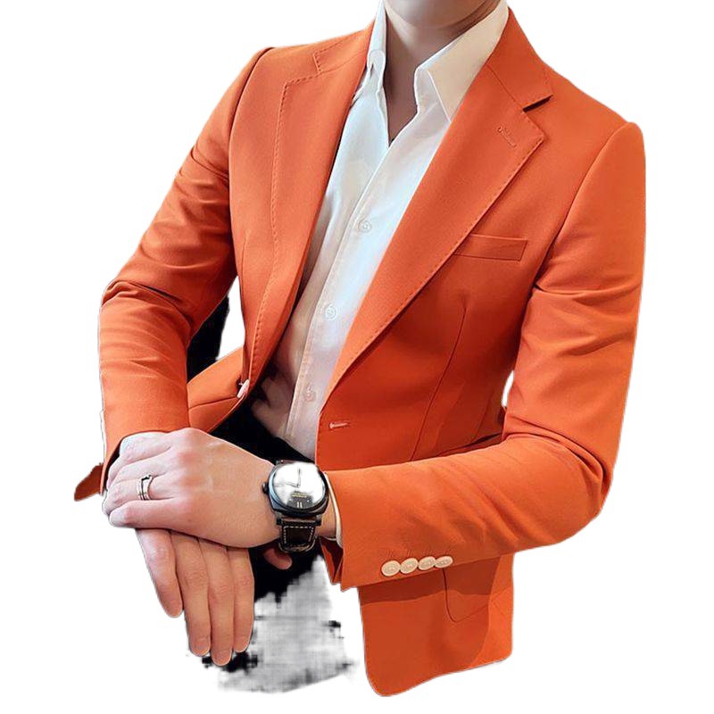K618 Men's Slim Fit Suit Casual Jacket for Autumn