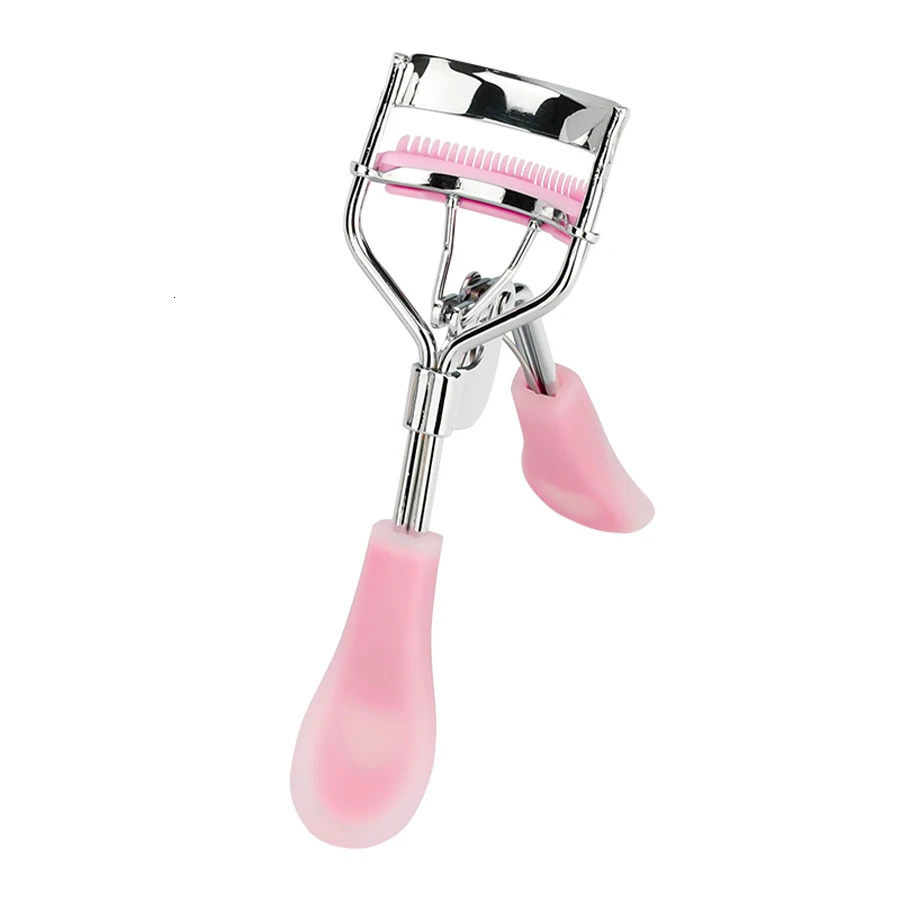 Silicone Handle Eyelash Curler Practical Eyelash Curler Wide Angle Curler Suitable For Beginners In Beauty And Makeup Tools 241209