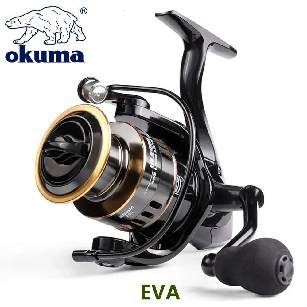 Okuma NEW Fishing Reel Spinning Reel Metal Reel Cup 12KG Max Drag Power Spinning Wheel High Speed Adapt to Any Water BodyXJ241209