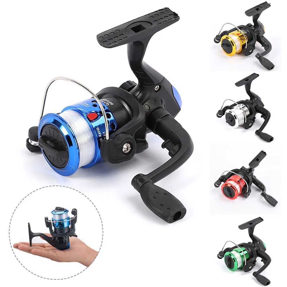 Folding Spinning Fishing Reel with 100m Fishing Line 5.1 1 Gear Ratio Distance Throwing Portab Ultralight Fishing Reel WheelXJ241209