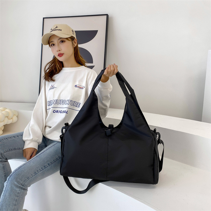 Free Shipping Large Capacity Travel 2024 New Fashion Foldable Dry Wet Separation Lage Storage Handheld Fiess Bag Designer Bag Luxury Bag Tote Bag
