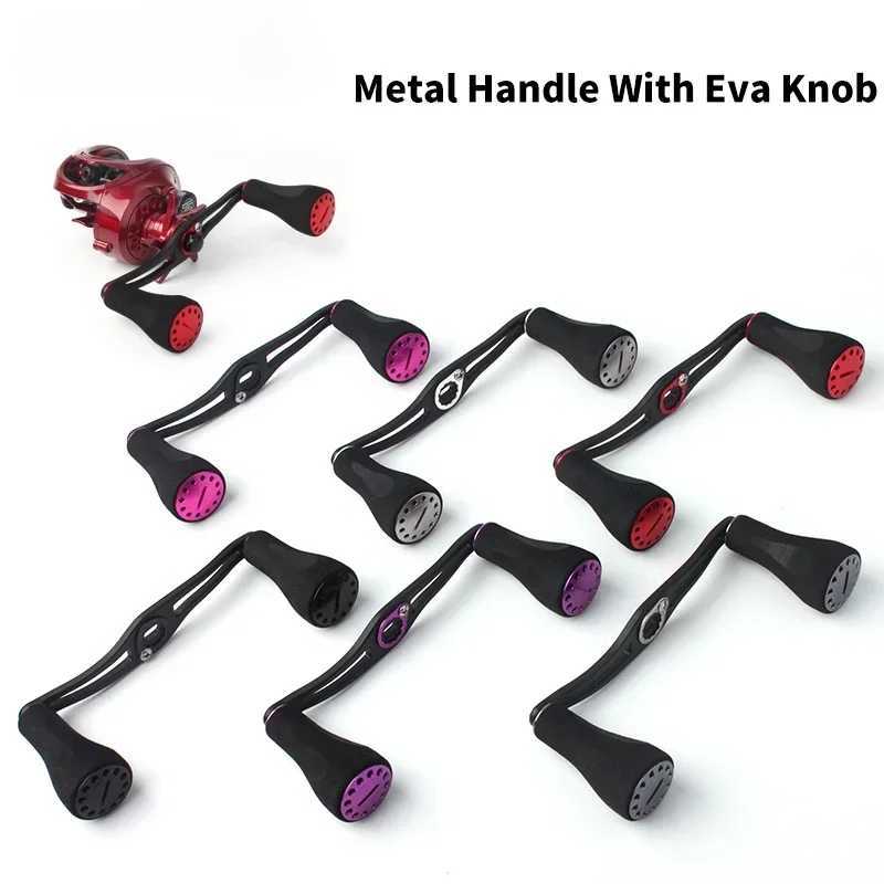 1pc fishing reel hand Alloy Aluminum doub rocker ngth 120mm 7*4/8*5mm hos suit Dai/Shi/Ab reel hand DIY accoryXJ241209