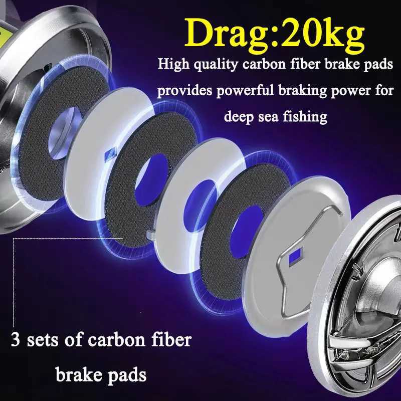 Spinning Fishing Reel 2000/3000/4000/5000/6000 High Drags Saltwater Stainss Metal Coils Series ft/Right Hand Spinning WheelXJ241209