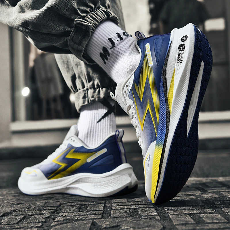 Supercritical Mens Running Shoes Wen Lightweight Cfy Jogging Sports Shoes Outdoor Sneakers Men Athletic Training Shoes M Z250318