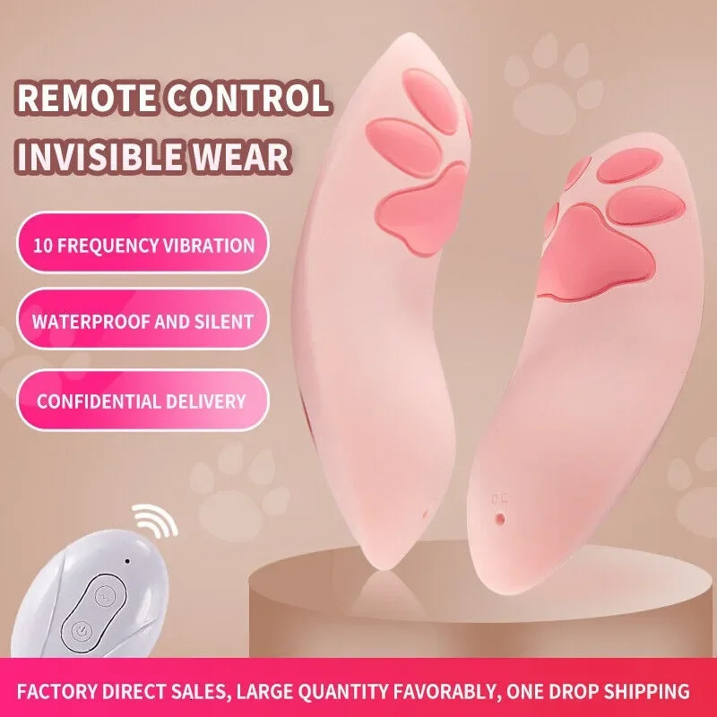 Cute Wearable Vibrating Egg Panties for Women Clitori G-spot Orgasm Massager Sex Toy for Adults Shop Vibrator Female Masturbator 241209