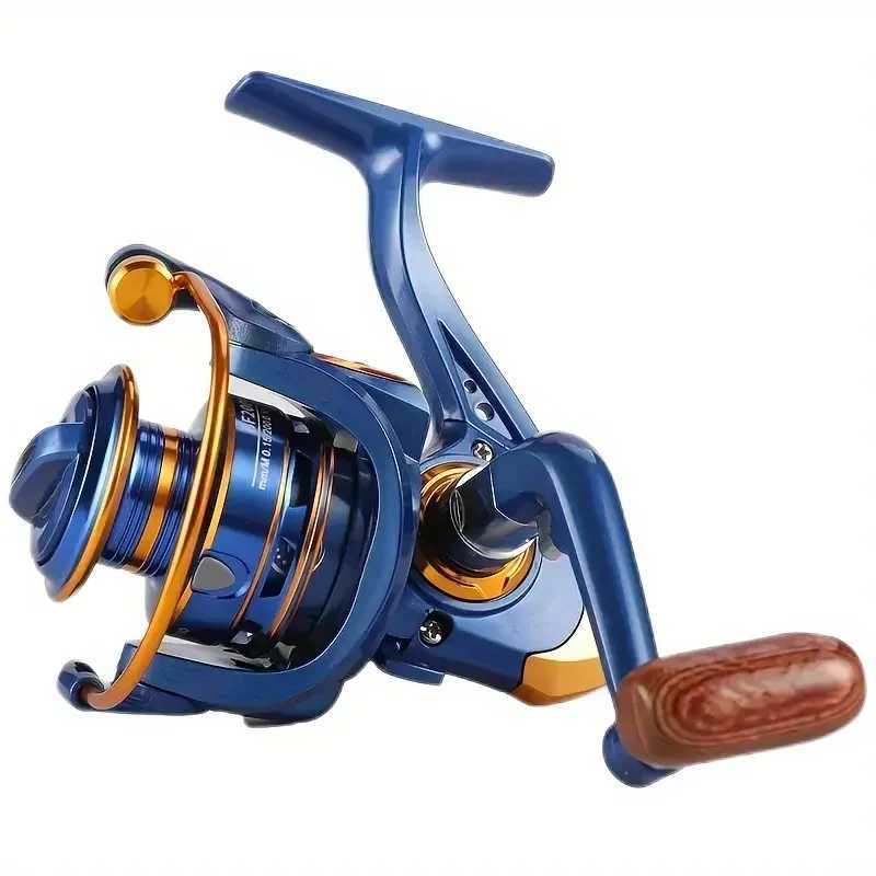 Spinning reel Spool BF1000-7000 5.2 1 Gear Ratio 22LB Max Drag CNC Metal Spool Spinning Fishing Reel For Freshwater SaltwaterXJ241209