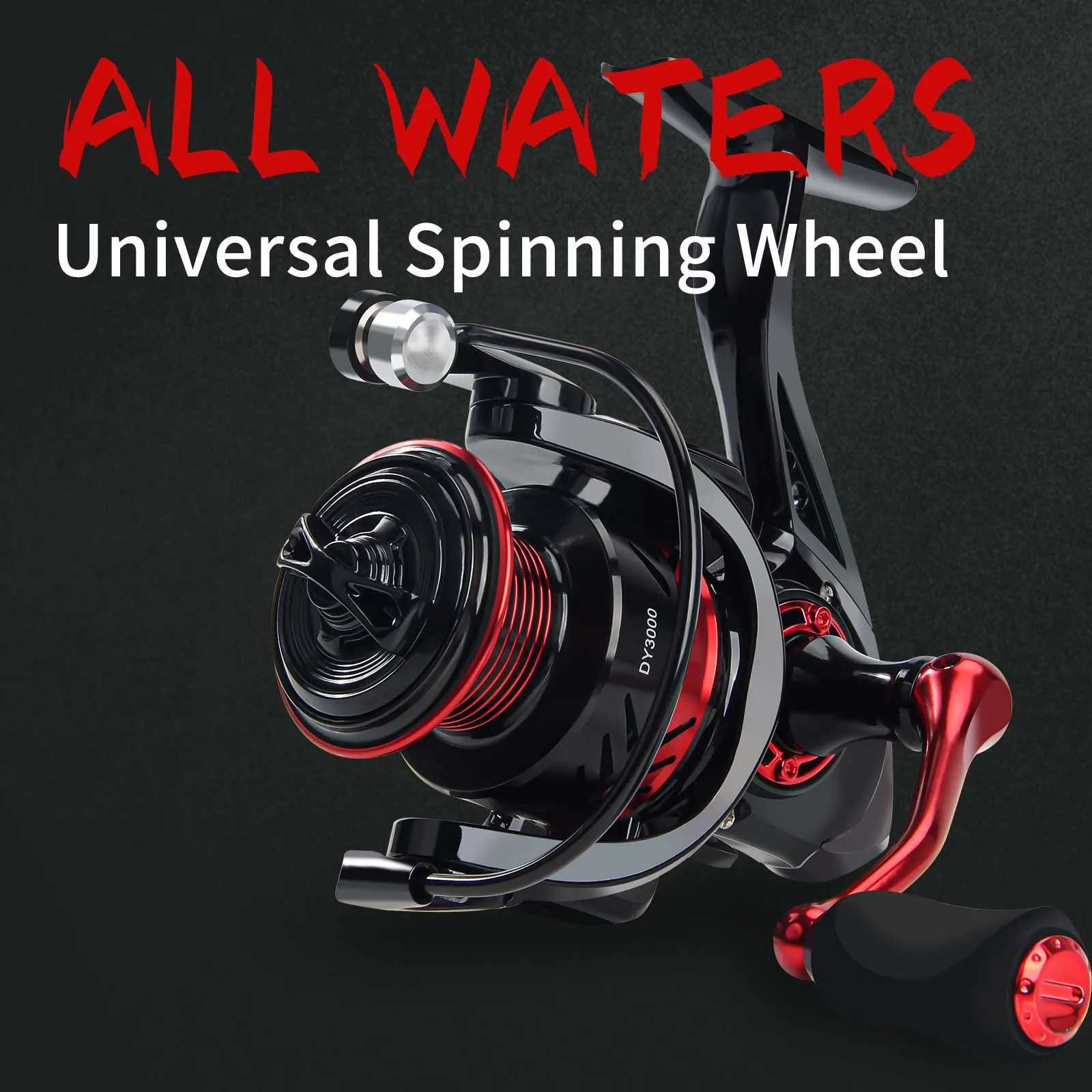 HAUT TON 1000-7000 Series Spinning Reel 5.2 1 Gear Ratio 13+1BB Fishing Reel Max Drag 10KG For Saltwater Freshwater FishingXJ241209