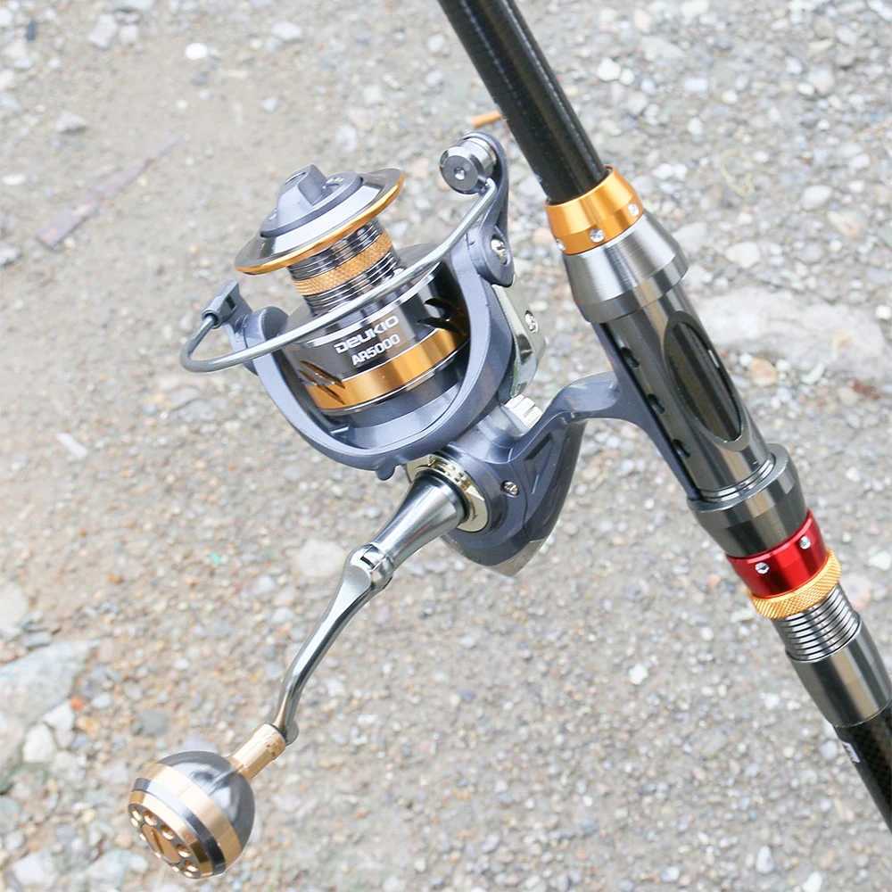 DKIO AR2000-7000 Series Fishing Reel 5.2 1 Gear Ratio Max Drag Power 12kg Metal Spool Spinning Reel for Fishing AccoriesXJ241209