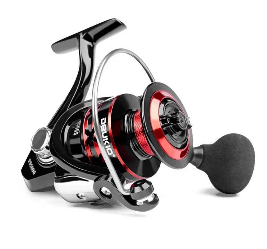 DKIO Fishing Reel 2000-7000 Max Drag 12KG Spinning Reels Metal Spool Carretilhas De Pesca Reel for Fishing Accories PecheXJ241209