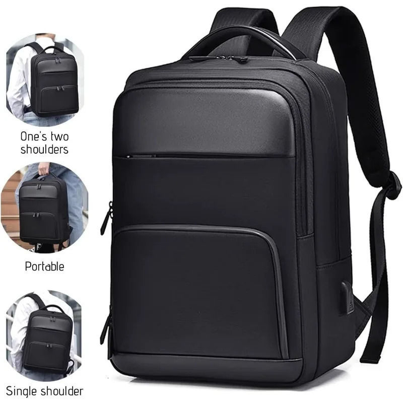 Travel Laptop Backpack Business Backpack with USB Port Computer Backpack Suitable for 15.6 Inch Laptop Gifts for Men 241209