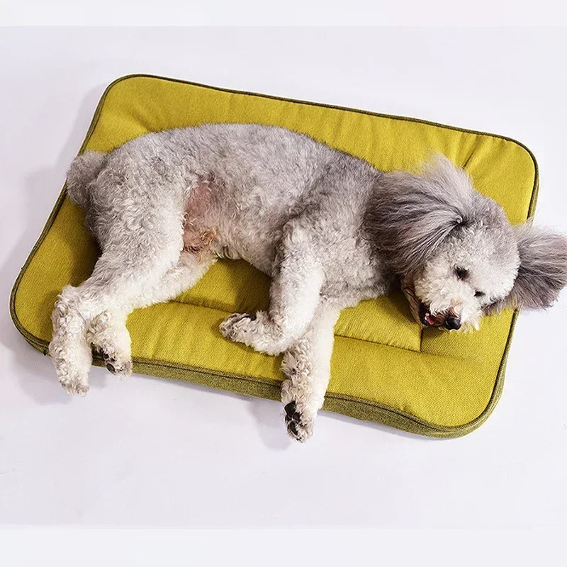 Dog Bed Pet Sleeping Mat Small Medium Big Large Cat Pet Sofas Beds Kennel House Pets Products Mattresses Supplies Four Seasons 241209