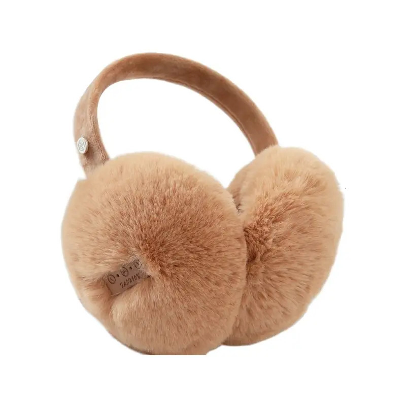 unisex winter warm Bluetooth earmuffs wireless plush earmuffs music earmuffs 241205